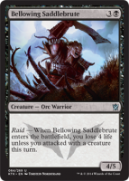Bellowing-Saddlebrute-Khans-of-Tarkir-Spoiler